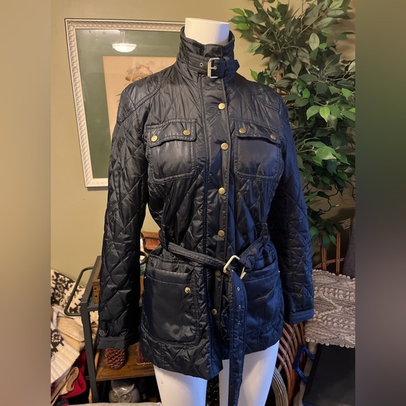 Banana Republic Quilted Belted Jacket - Picture 2 of 6